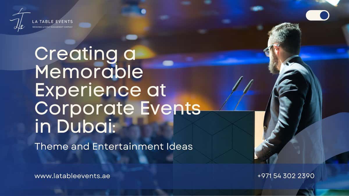 corporate events dubai | corporate events abu dhabi