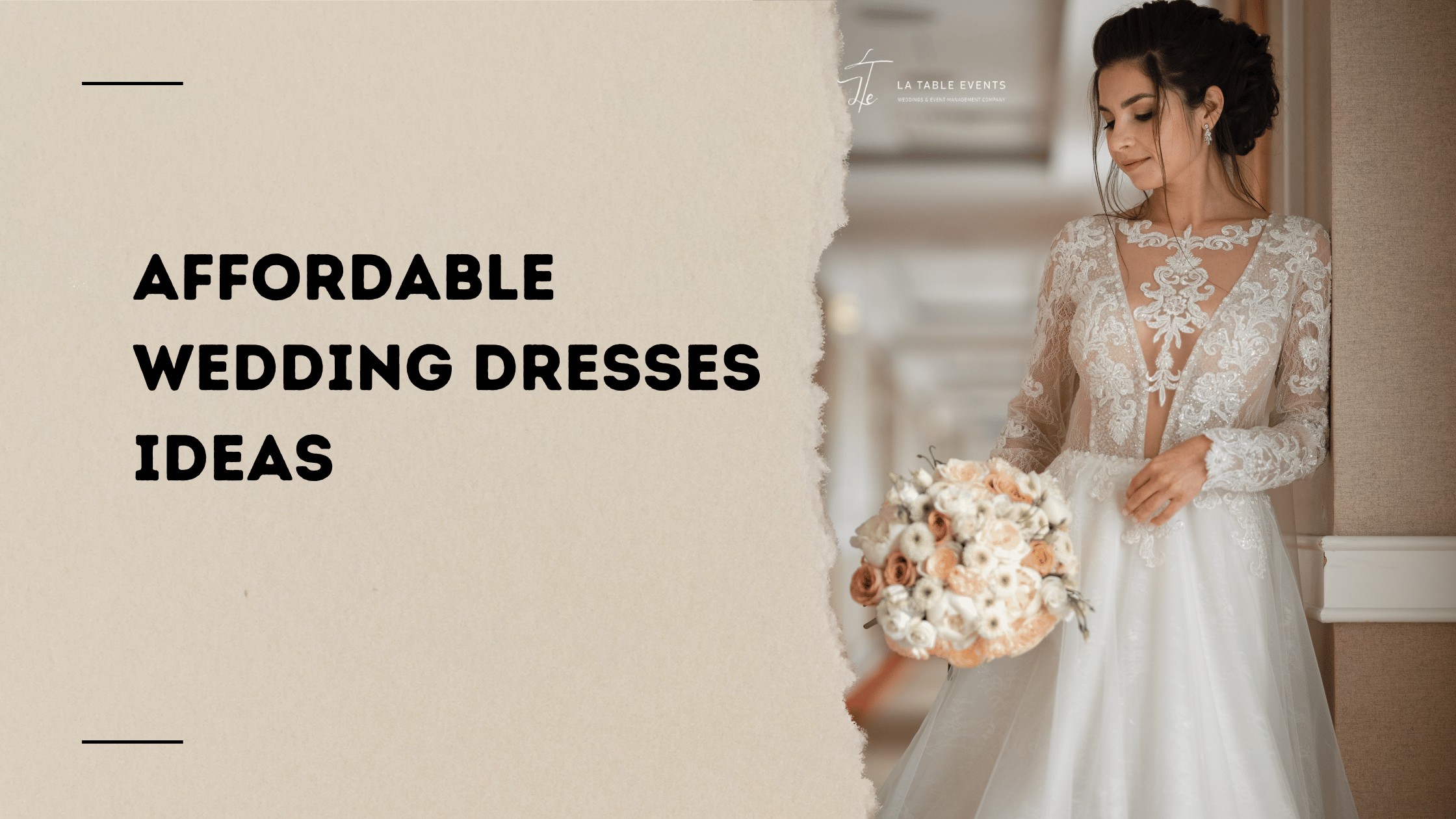 Affordable wedding dresses ideas