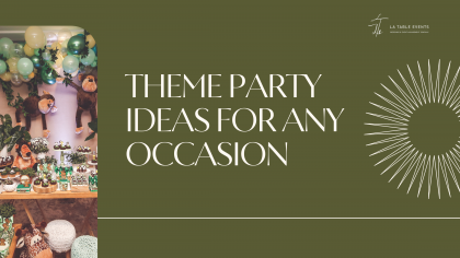 theme party ideas