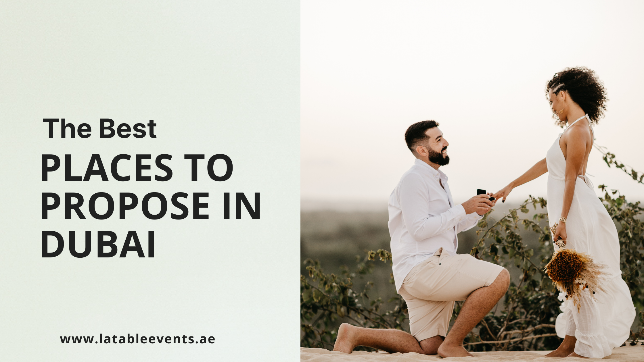 The Best Places to Propose in Dubai