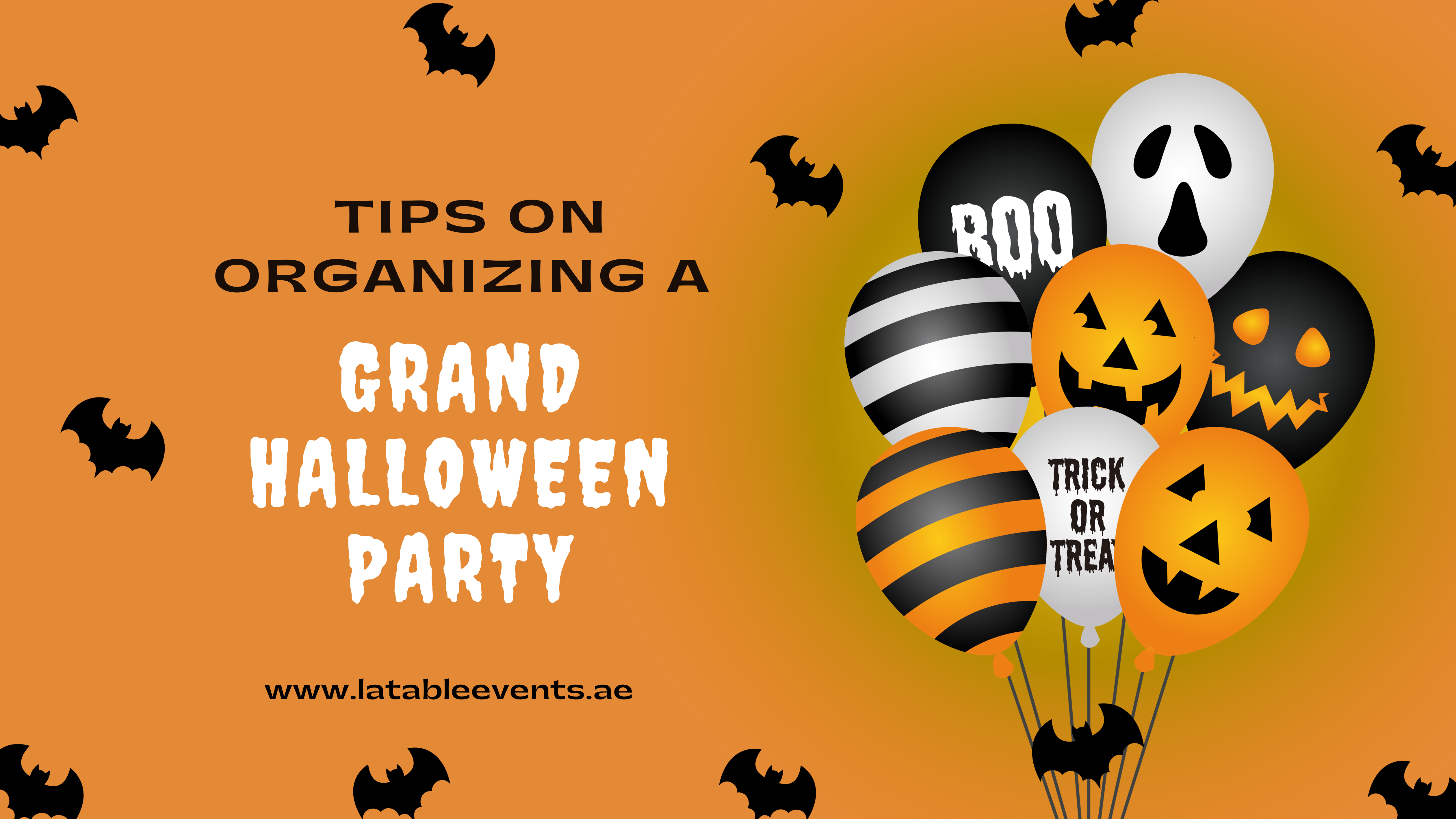Tips on Organizing a Grand Halloween Party