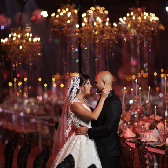 Grand ballroom wedding