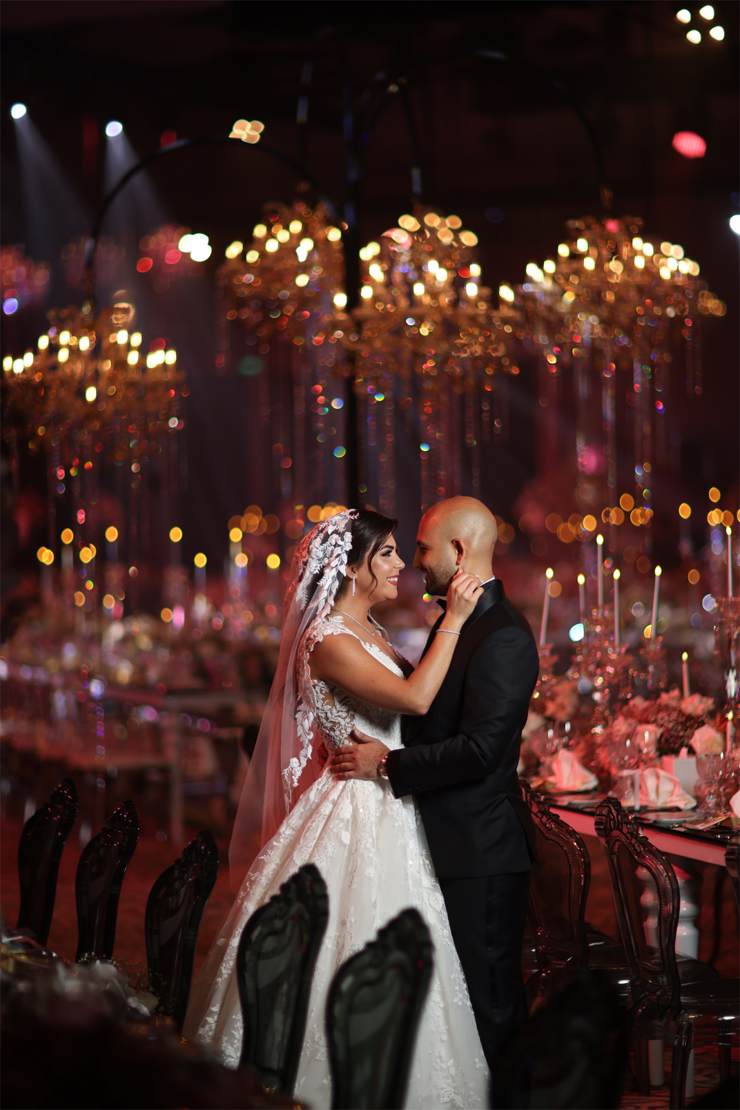 Grand ballroom wedding