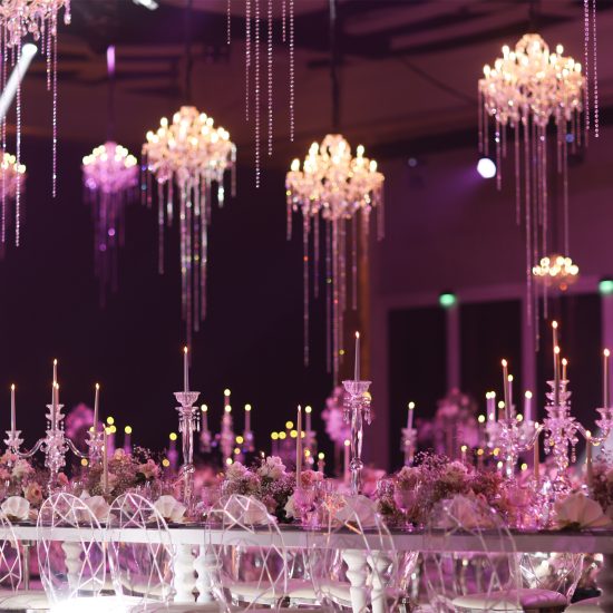Grand ballroom wedding