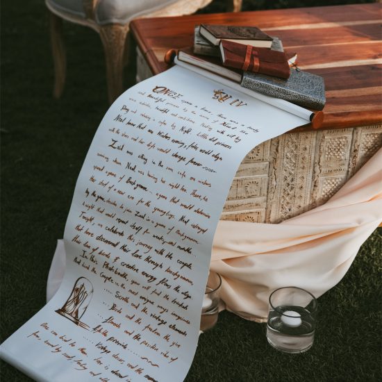 Enchanted Graden wedding