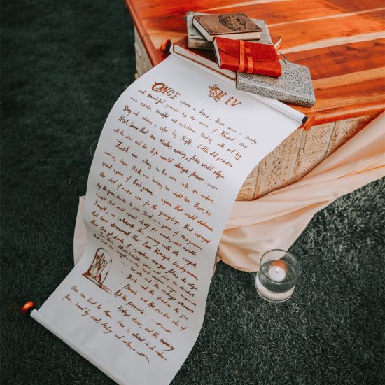Enchanted Graden wedding
