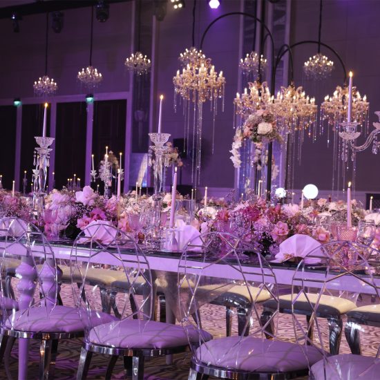 Grand ballroom wedding