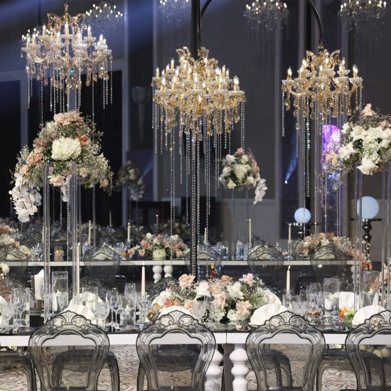 Grand ballroom wedding