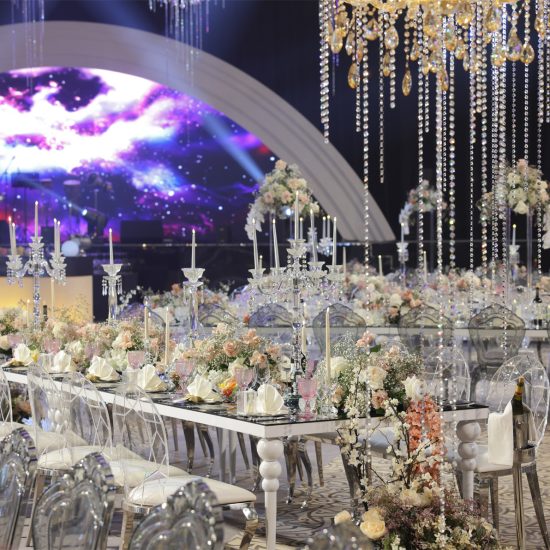 Grand ballroom wedding