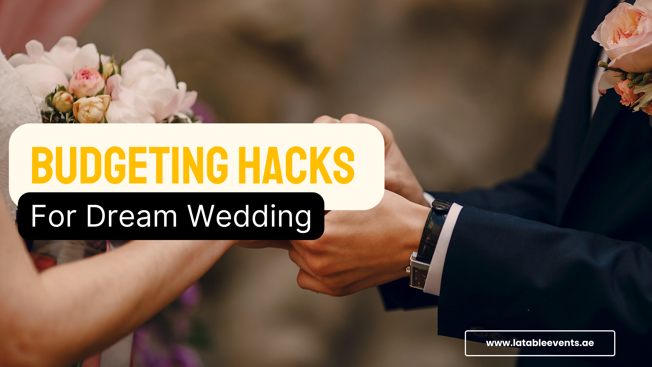 Budgeting Hacks for wedding