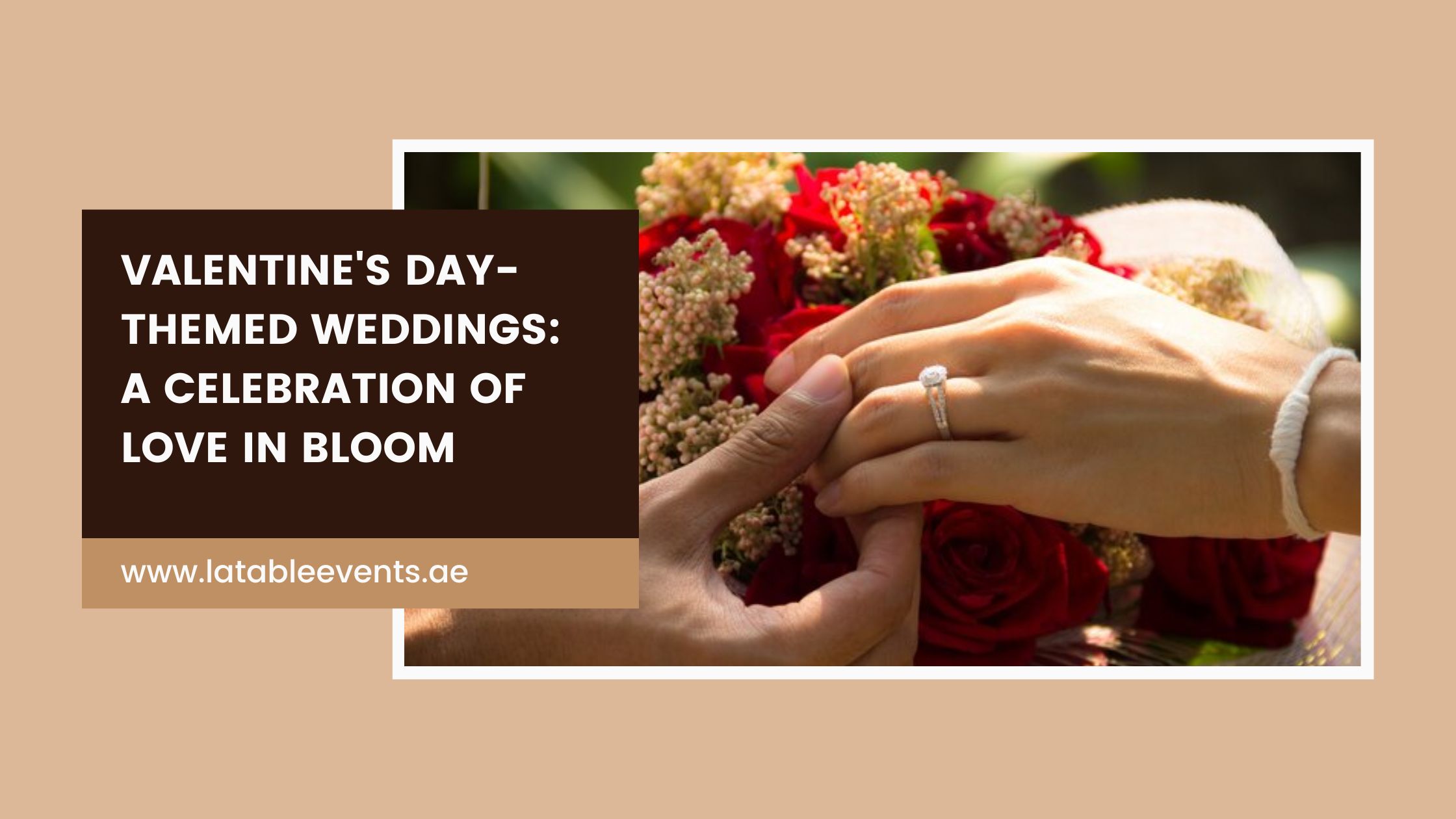 valentine's day themed wedding