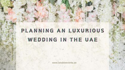 luxurious wedding