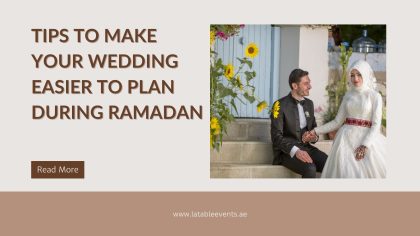 arrange a wedding
