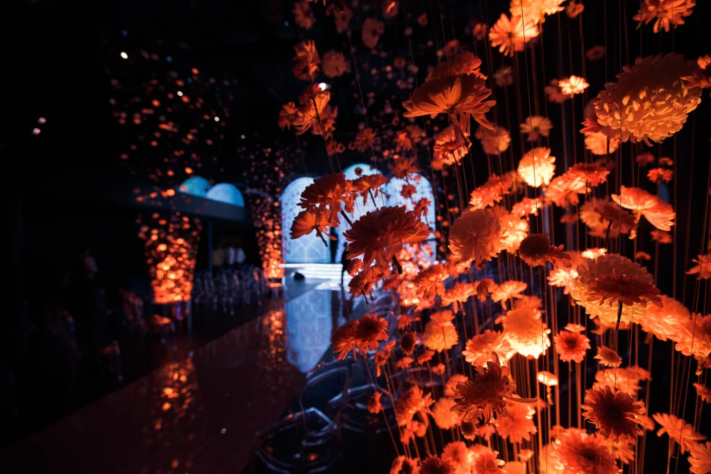 setting the mood and ambience through floral arrangement for events in uae