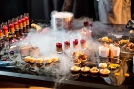 interactive food stations for guests, this corporate event catering ideas provides an different experience to guests