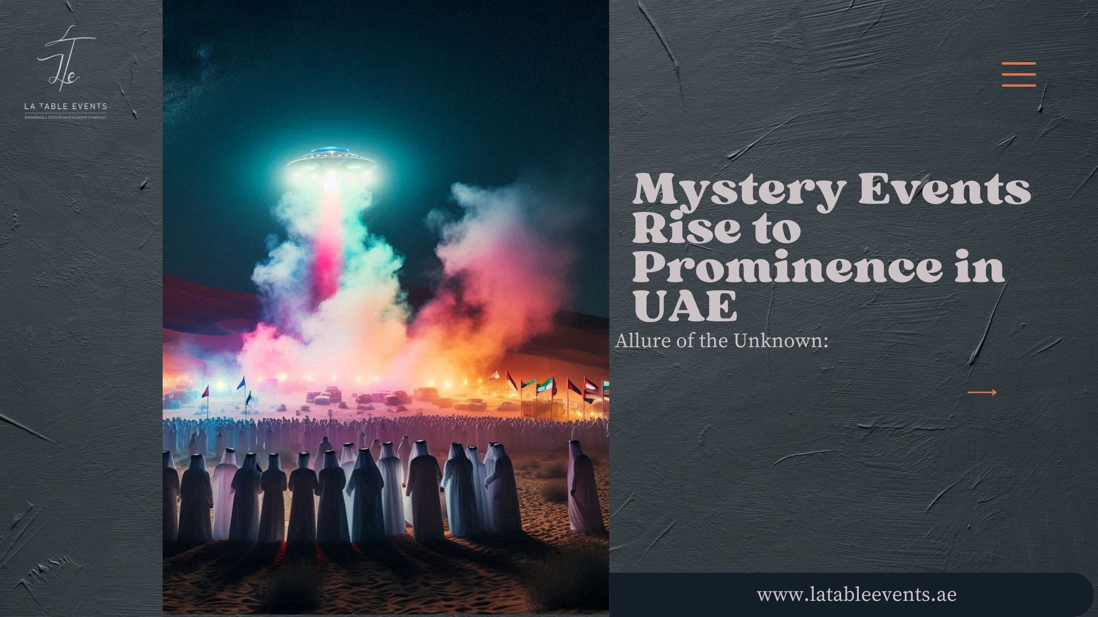 mystery events rise to prominance in uae