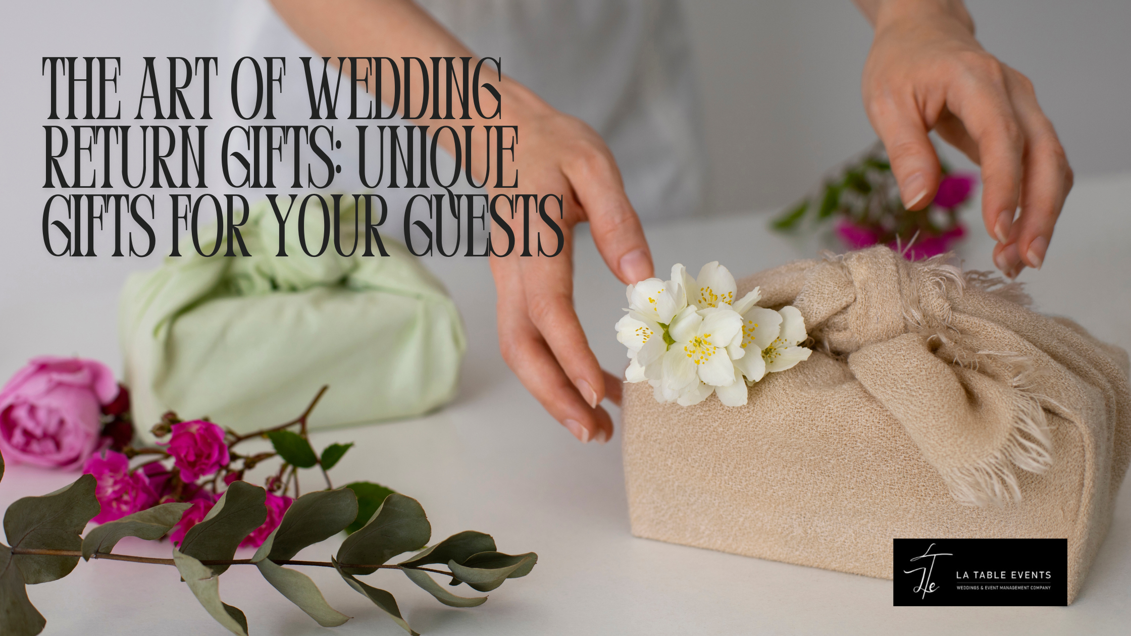 The Art of Wedding Return Gifts: Unique Gifts for Your Guests
