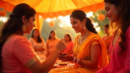 mehendi ceremony