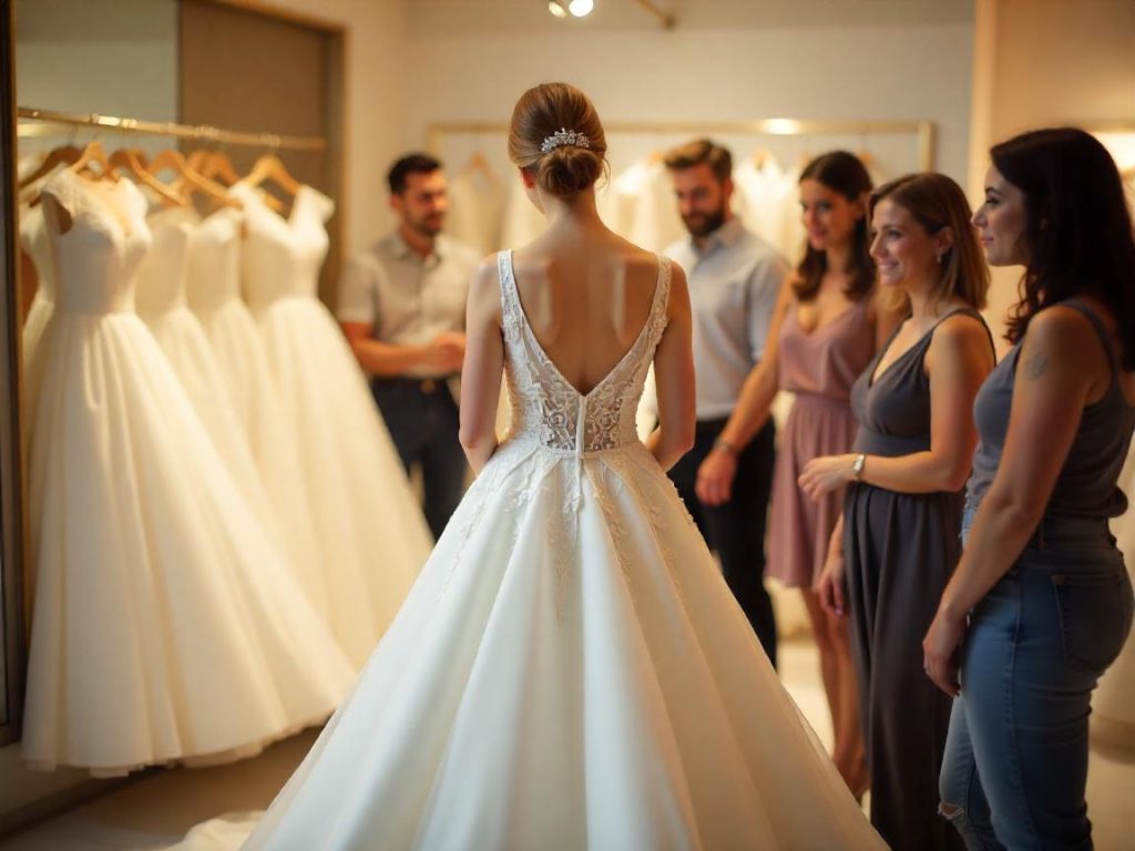 wedding dress purchase