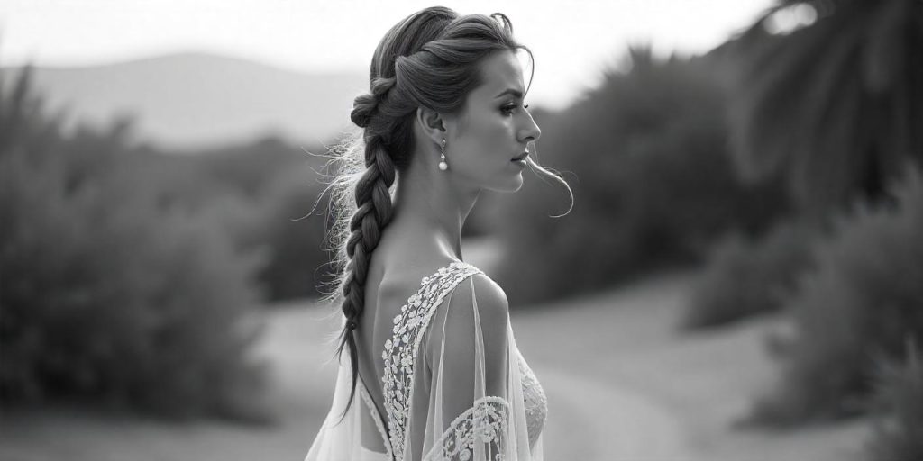 Boho Outdoor Wedding Braids