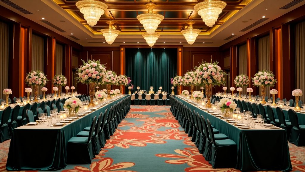 Regal Wedding Décor 