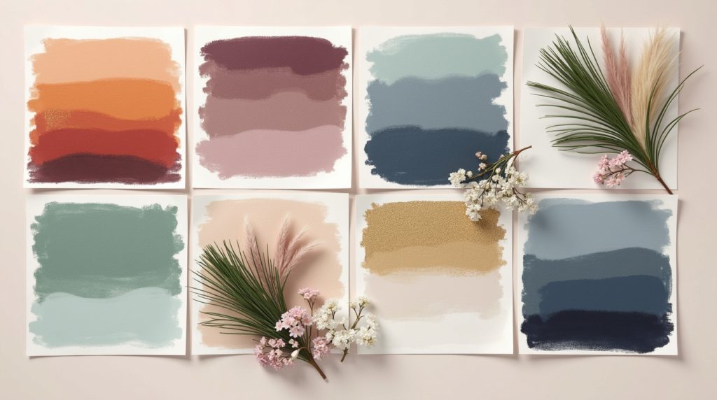  Wedding Colour Palettes in Dubai