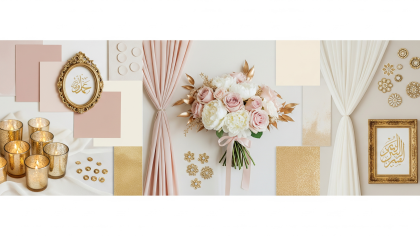 wedding colour palette